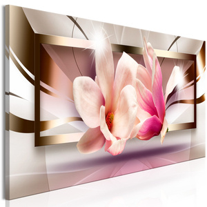 Obraz - Kwiaty poza ramką (1-częściowy) wąski