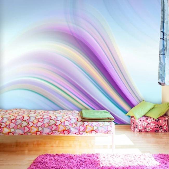 Fototapeta - Rainbow abstract background